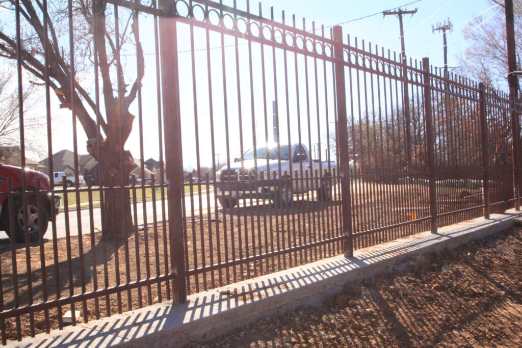 Commercial Iron Fence Company Dallas DFW Hardy Fence