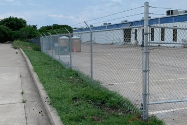 Hardy Fence Chain Link With Gate.2