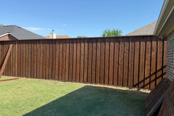 Residential Wood Fence 5