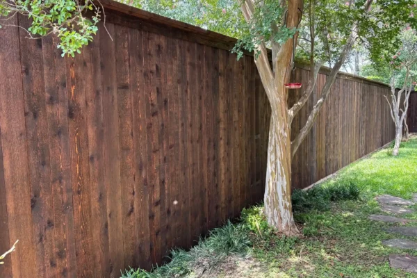 Residential Wood Fence
