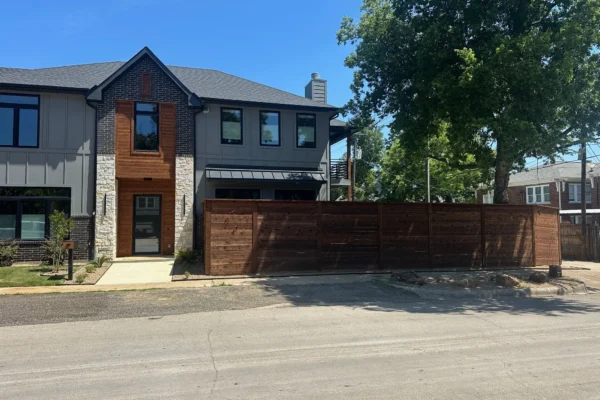 Residential Wood Fence 8
